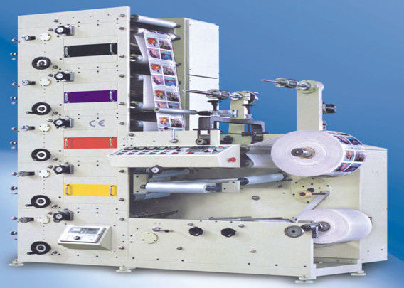 6 Color Paper Cup Flexo Printing Machine With UV Absorber 60m/Min