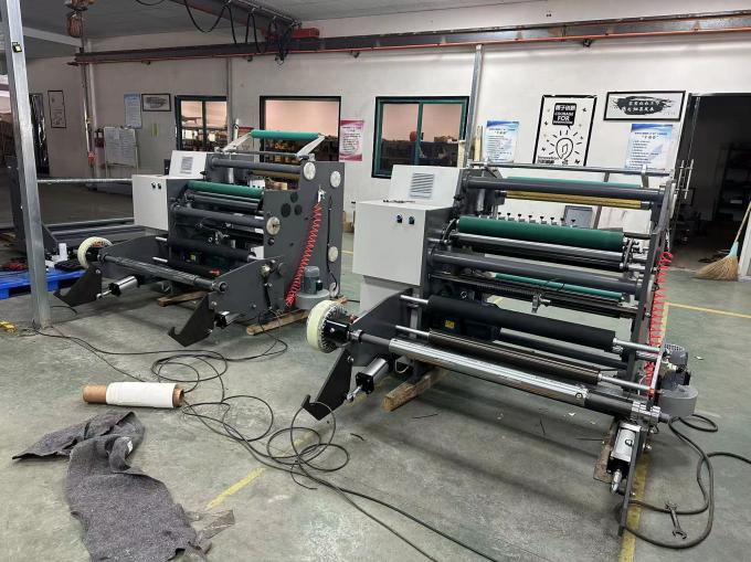 FQ-800A Szybkość automatyczna BOPP PVC PET PE PP folia papieru cięcia maszyny odwijania 2