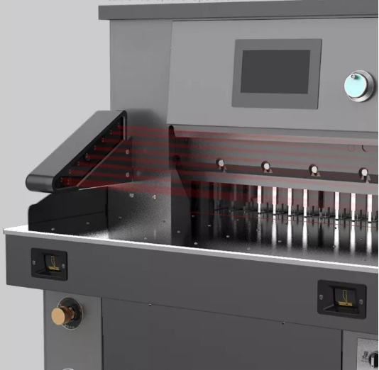 H5010L Maszyna do cięcia papieru do sterowania programem mikrokomputera o zmiennej częstotliwości hydraulicznej 2