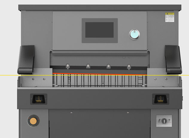 H5010L Maszyna do cięcia papieru do sterowania programem mikrokomputera o zmiennej częstotliwości hydraulicznej 5