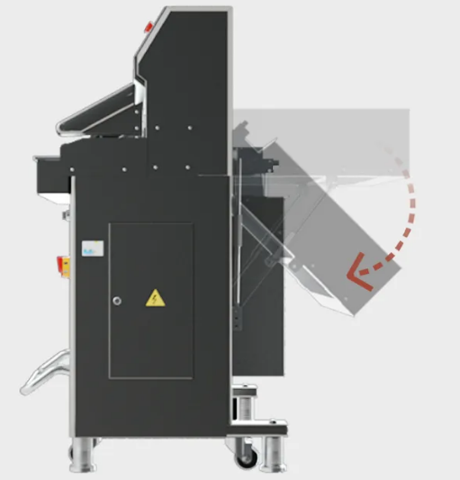H5010L Maszyna do cięcia papieru do sterowania programem mikrokomputera o zmiennej częstotliwości hydraulicznej 9