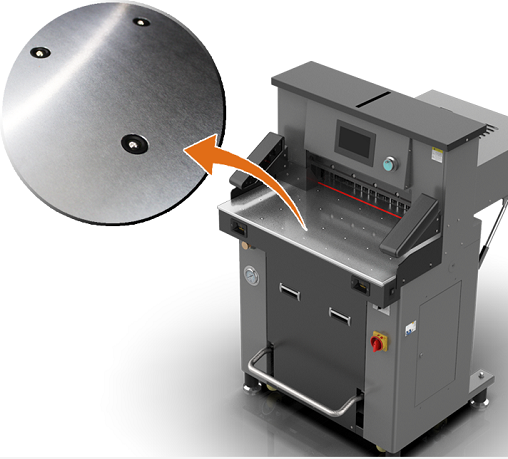 H5010L Maszyna do cięcia papieru do sterowania programem mikrokomputera o zmiennej częstotliwości hydraulicznej 8