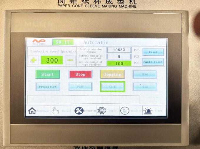 PRY-220/300 Szybka maszyna do formowania tulei papierowych do rożków lodowych 8