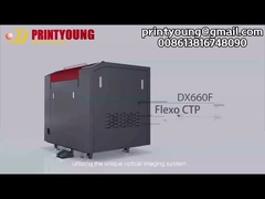 DX660F 4000dpi Digital Flexo CTP Plate Making Machine
