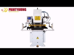 PRY-568 Air Over Hydraulic Driving System Embossing and Hot Stamping Machine (Przez powietrze nad hydraulicznym układem napędowym)