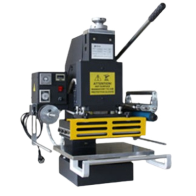 PRY-368 Manual Embossing and Creasing Paper Leathers Plastic Cements Hot Stamping Machine
