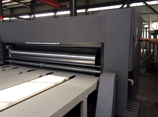 PRY-B400 Semi Automatic 2 Colors Flexo Printing Slotting Die Cutting Machine