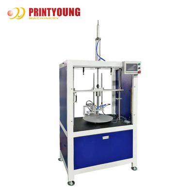 NZ4820 Servo D-shaped Round Box Mouth Inward Folded Machine