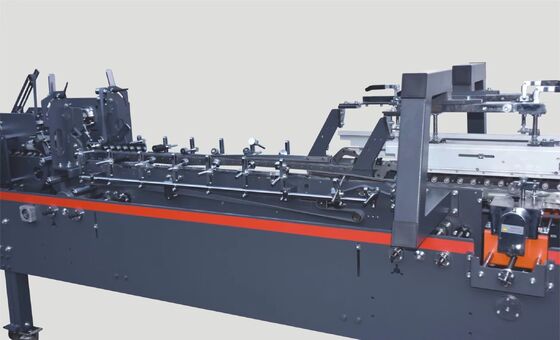 ZH-600G 700G 800G Automatic Feeding Folder Gluer Box Forming Machine with Crash Lock Bottom